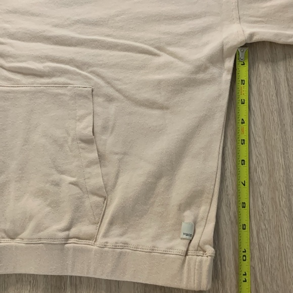 Vuori Sunnyside Half Zip Pullover Sweatshirt in Alabaster - Picture 8 of 14